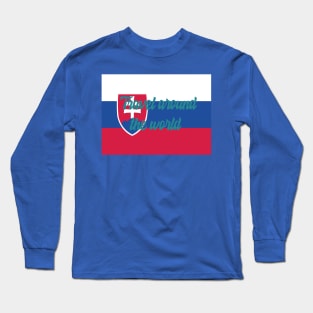 Travel Around the World - Slovakia Long Sleeve T-Shirt